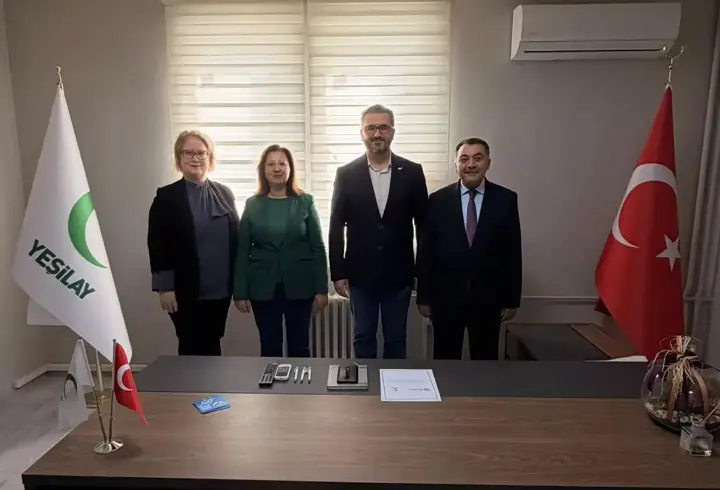 Kırklareli Yeşilay Başkanlığına Ziyaretler Sürüyor