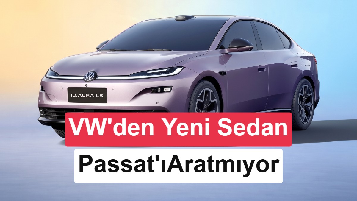 Volkswagen'in Passat'ı Aratmayan Yeni Elektrikli Sedanı Ortaya Çıktı: İşte Görüntüleri