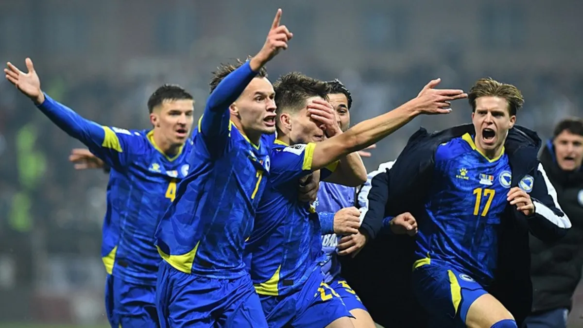 Bosna Hersek play-off biletini kaptı! (MAÇ SONUCU ÖZET)