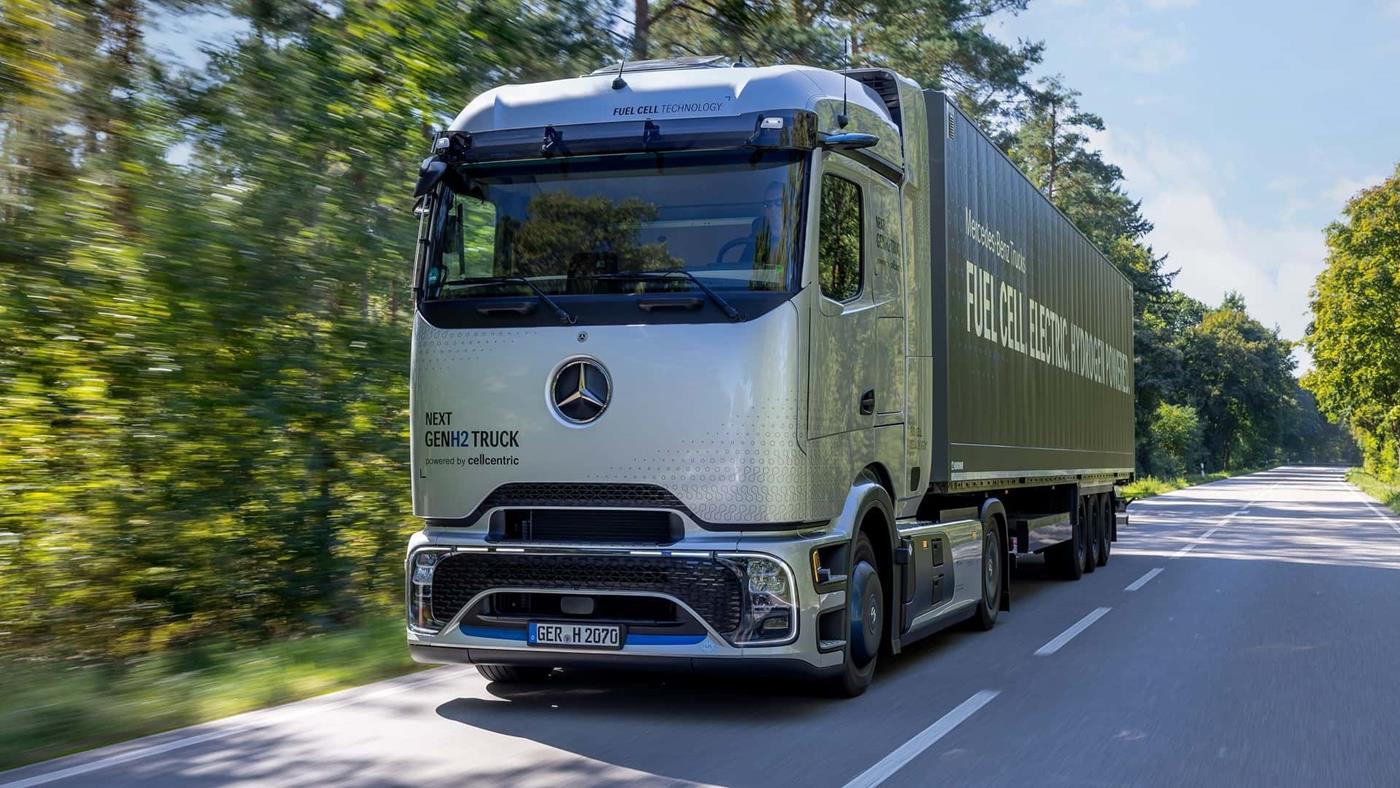 Mercedes, hidrojenli kamyonunun üretimine başlıyor: İlginç özellikleri var