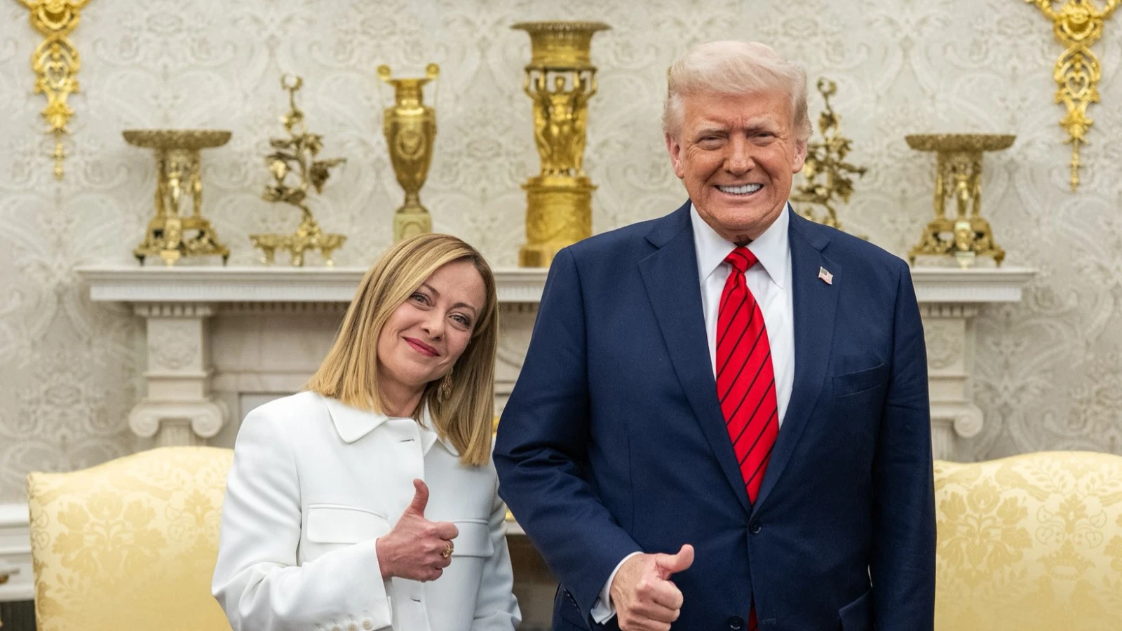 İtalya, İngiltere, Fransa ve Almanya liderleri, Trump ile görüştü