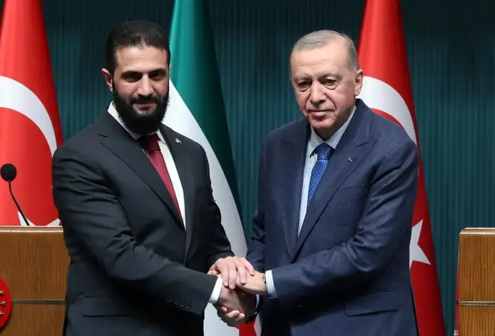 SON DAKİKA HABERİ: Cumhurbaşkanı Erdoğan, Şara ile görüştü