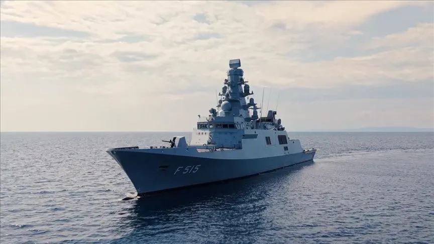 TCG İstanbul firkateyni fiili atış testlerinde hedefleri başarıyla vurdu