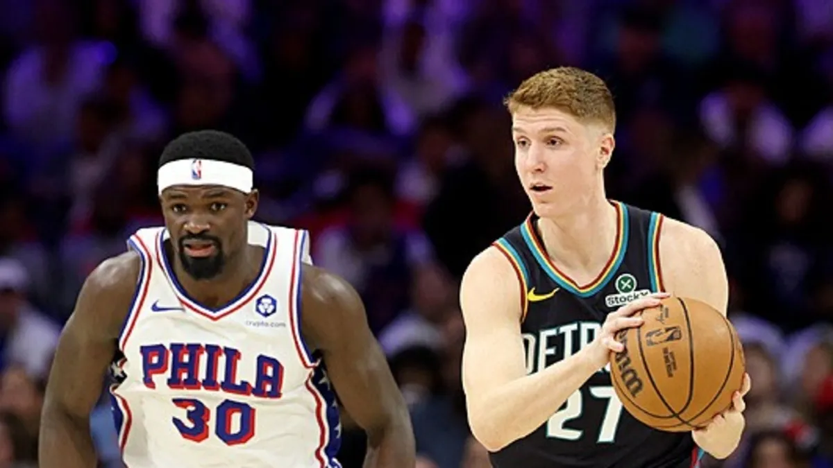 NBA'de Pistons, 76ers'ı yenerek Doğu Konferansı liderliğini garantiledi