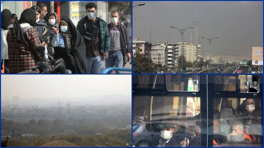 İran'da hava kirliliği yılda 50 bin kişinin ölümüne neden oluyor