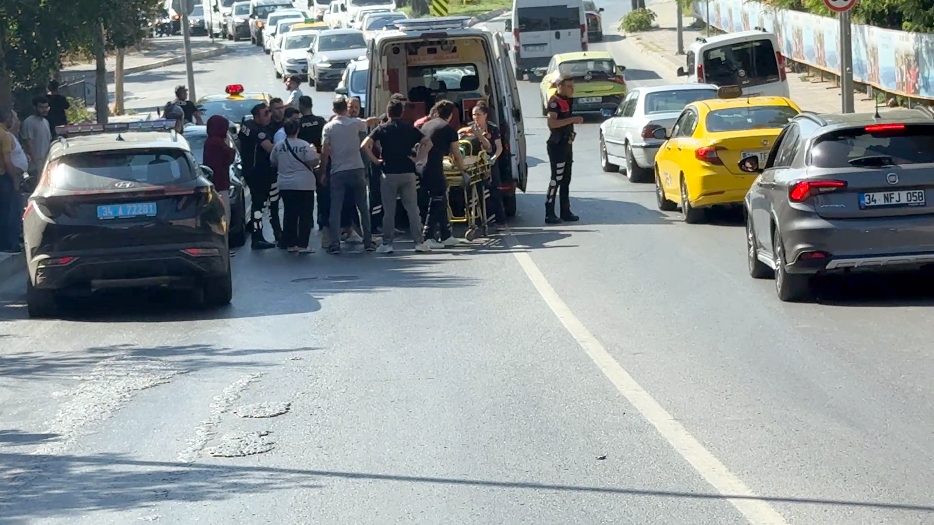 Amerika'dan Beylikdüzü'ne getirildi, Avcılar'da kaza yaptı