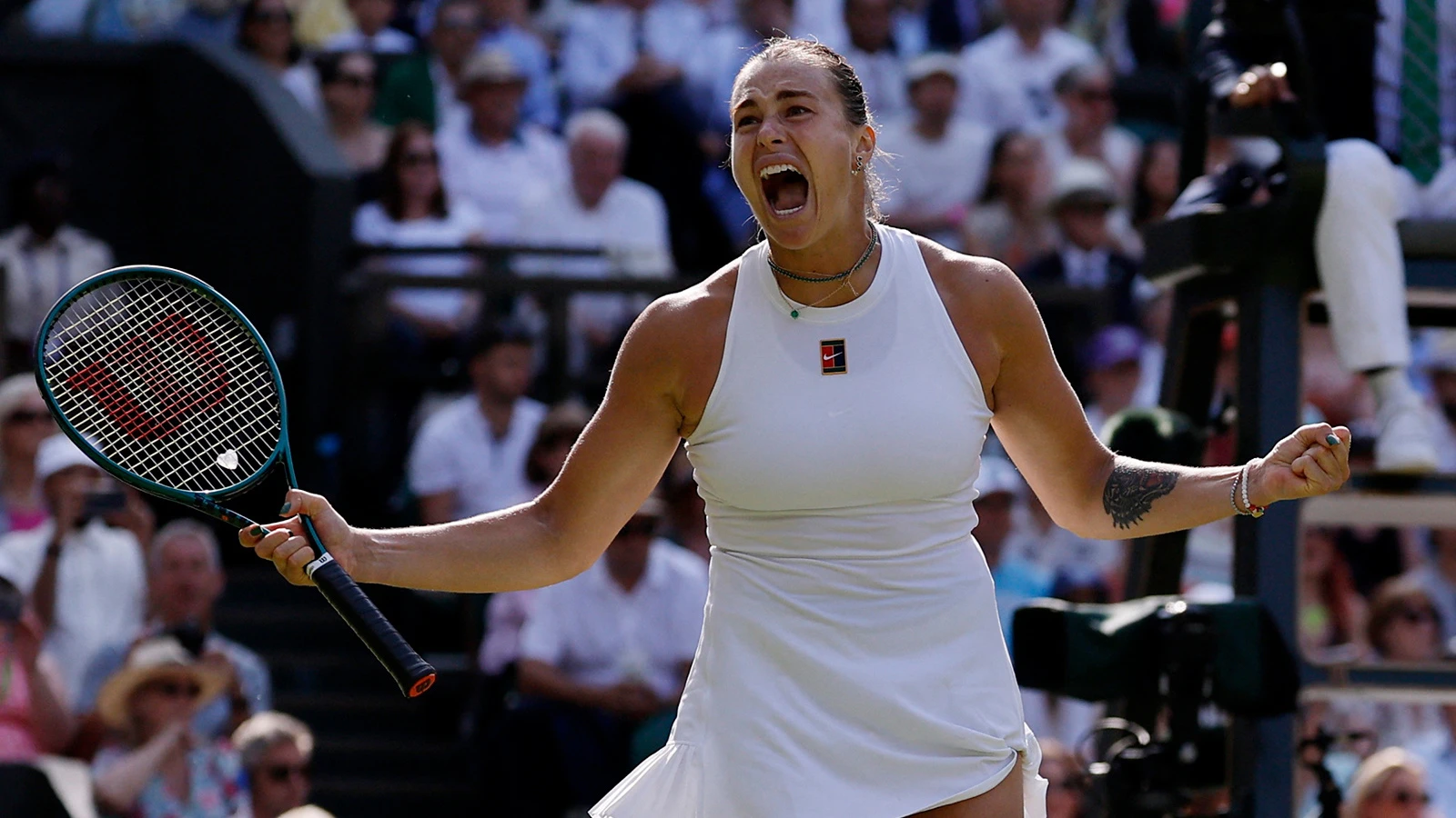 Aryna Sabalenka ve Amanda Anisimova, Wimbledon'da yarı finale çıktı