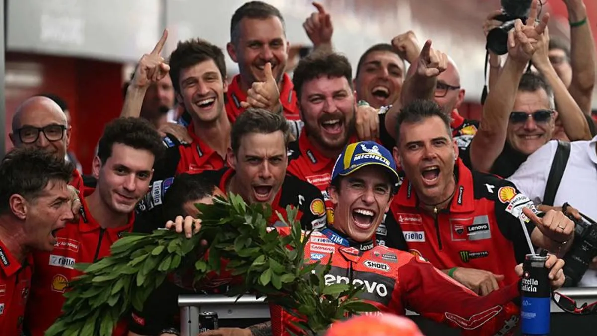 MotoGP Arjantin yarışında zafer Marquez'in!