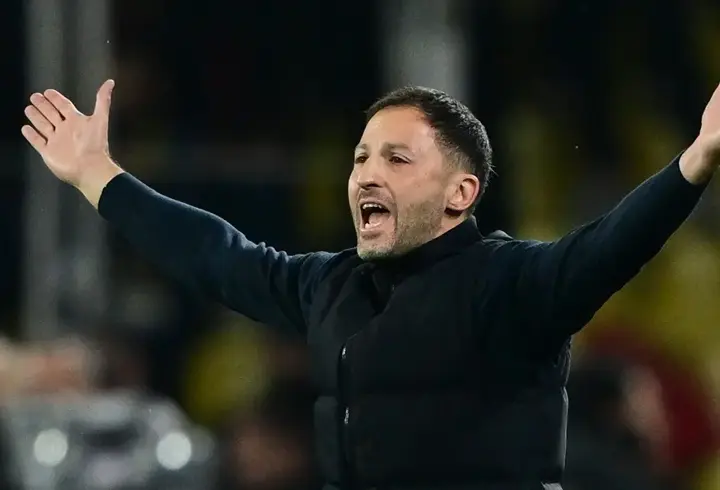 Domenico Tedesco: Takım savaştı, iyi de bir oyun sergiledi