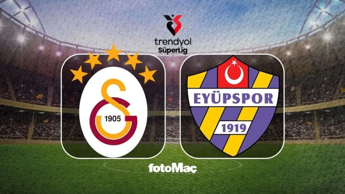 Galatasaray - ikas Eyüpspor maçı CANLI | Trendyol Süper Lig