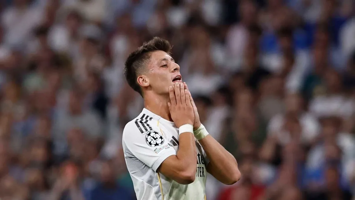 Real Madrid'den tarihi yenilgi sonrası Arda Güler kararı!