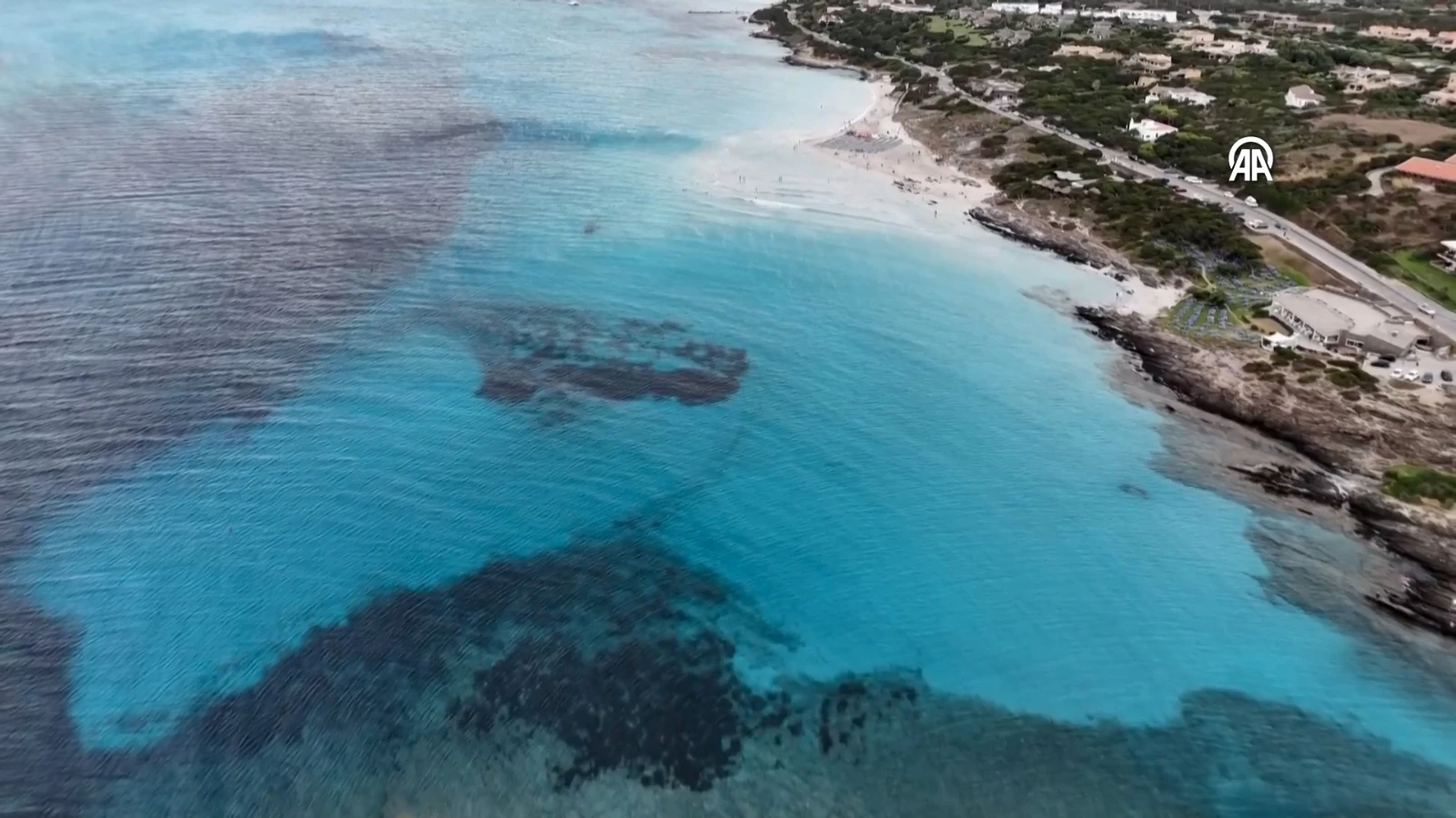 İtalya'nın en çok ziyaret edilen turistik adasından eşsiz görüntüler