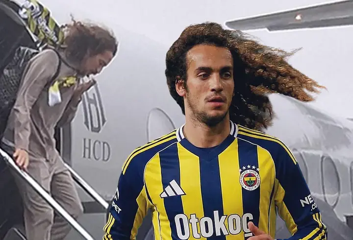 Matteo Guendouzi, Fenerbahçe için İstanbul'a geldi