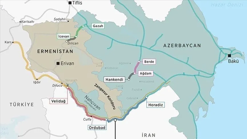 Zengezur Koridoru: Güney Kafkasya'da yeni jeopolitik denge mi?