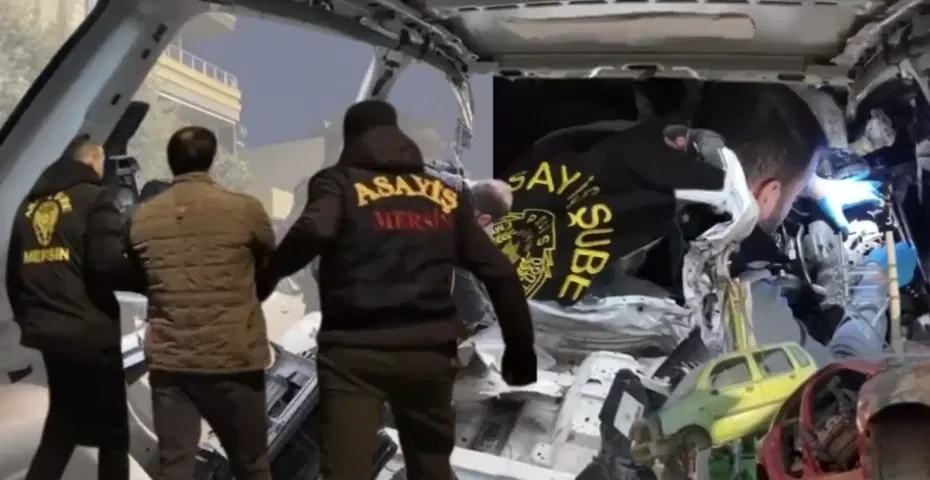 Mersin'de "Change Araç" çetesine operasyon. 18 şüpheli yakalandı
