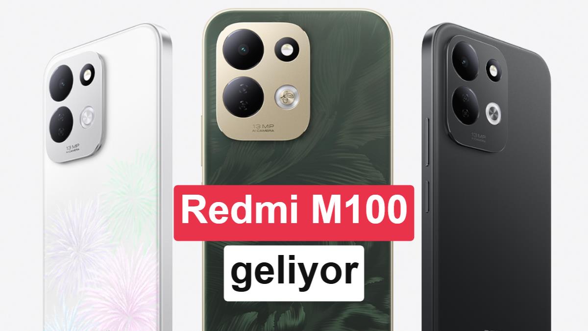 Redmi M100 tanıtıldı: Xiaomi yeni seriye başlıyor