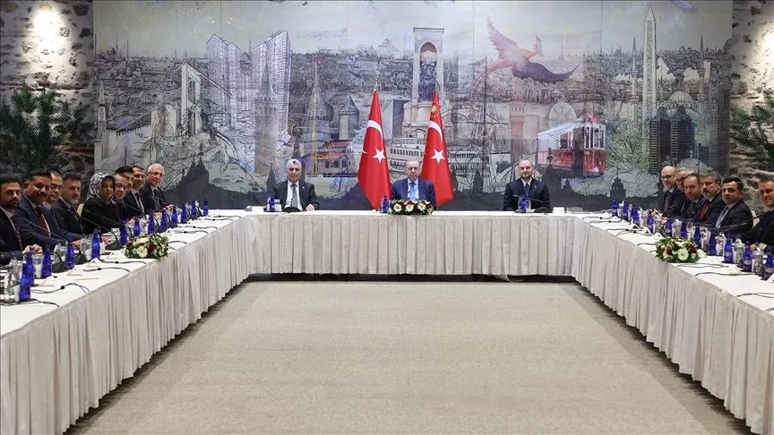Cumhurbaşkanı Erdoğan, MÜSİAD heyetini kabul etti