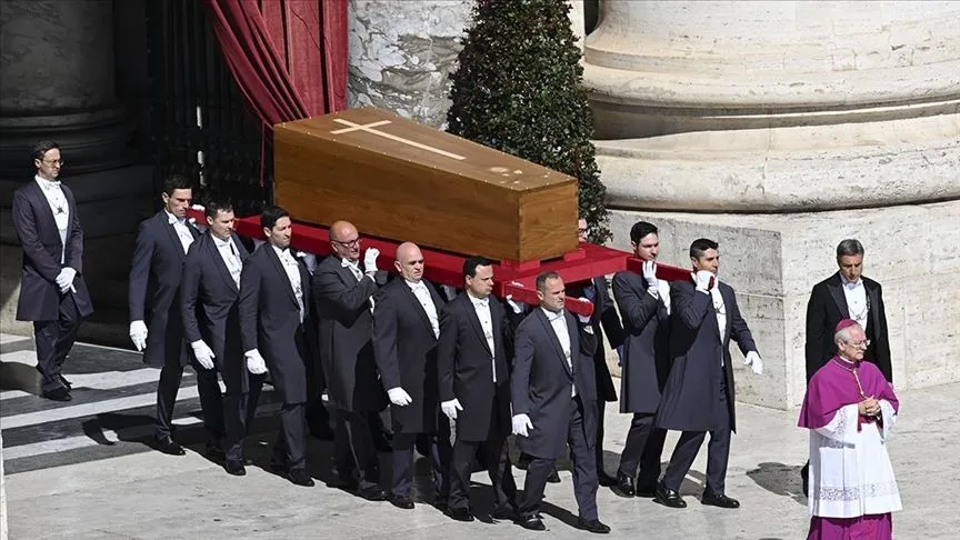 Vatikan'da Papa Franciscus için cenaze töreni düzenlendi