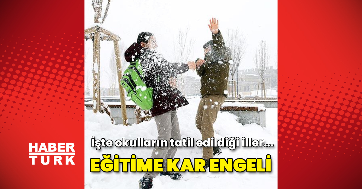 Şırnak merkez ve iki ilçesinde eğitime kar engeli