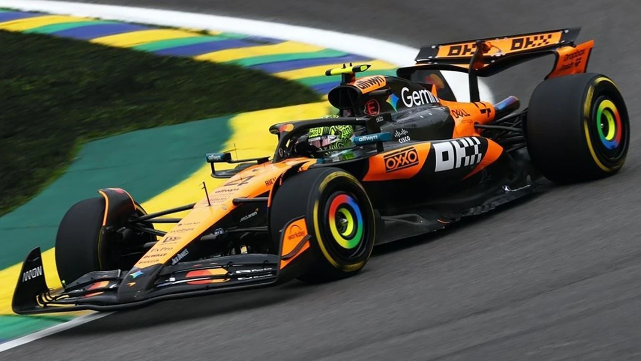 Formula 1 Brezilya Grand Prix'sinde sprint yarışını Norris kazandı