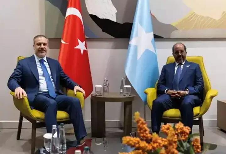 Dışişleri Bakanı Hakan Fidan, Somali Cumhurbaşkanı ile görüştü