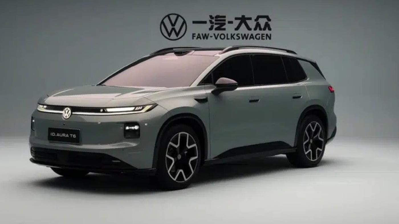 Volkswagen'in elektrikli SUV modeli sahnede: ID. Aura T6