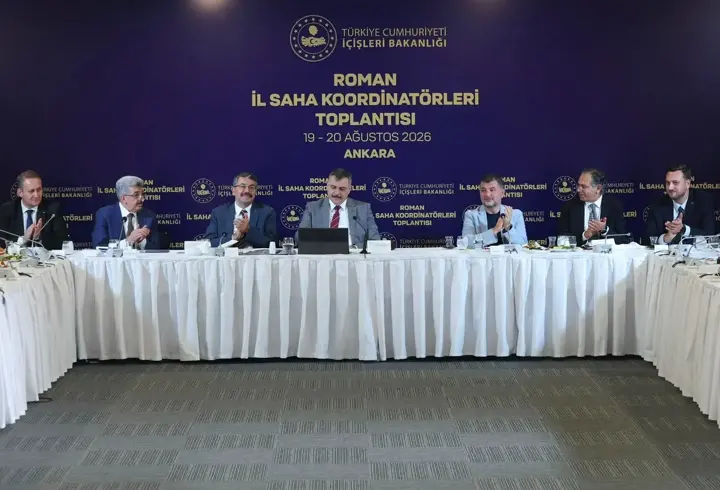 Bakan Çiftçi, Roman İl Saha Koordinatörleri Toplantısı’na katıldı