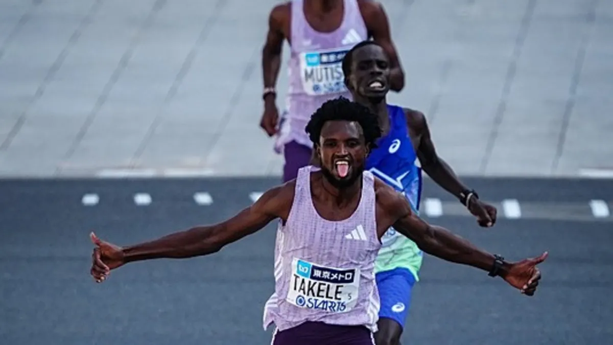 Tokyo Maratonu'nda Etiyopyalı Tadese Takele üstü üste ikinci kez birinci oldu