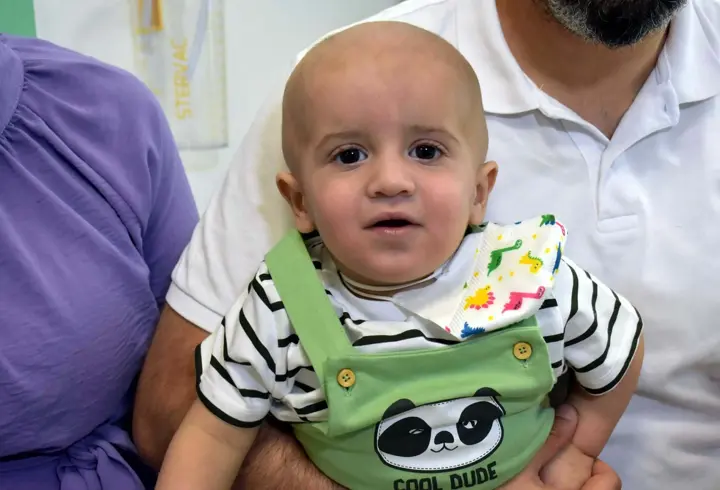 Lübnanlı 1 yaşındaki Moussa, şifayı Türkiye'de buldu