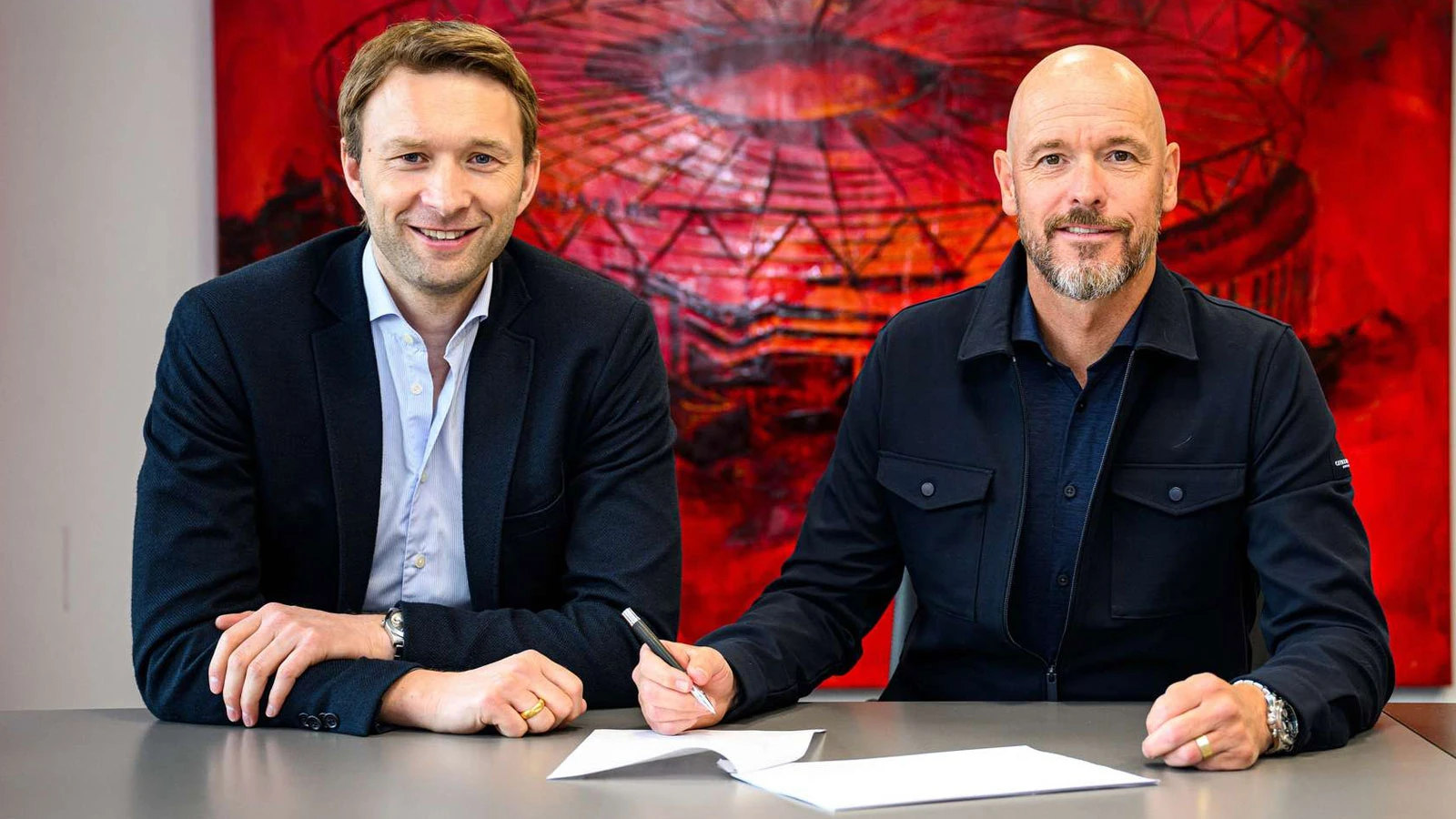 Bayer Leverkusen'de teknik patron Erik ten Hag oldu