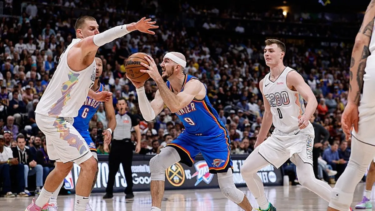 NBA'de Denver Nuggets Oklahoma City karşısında seriyi 3-3'e getirdi