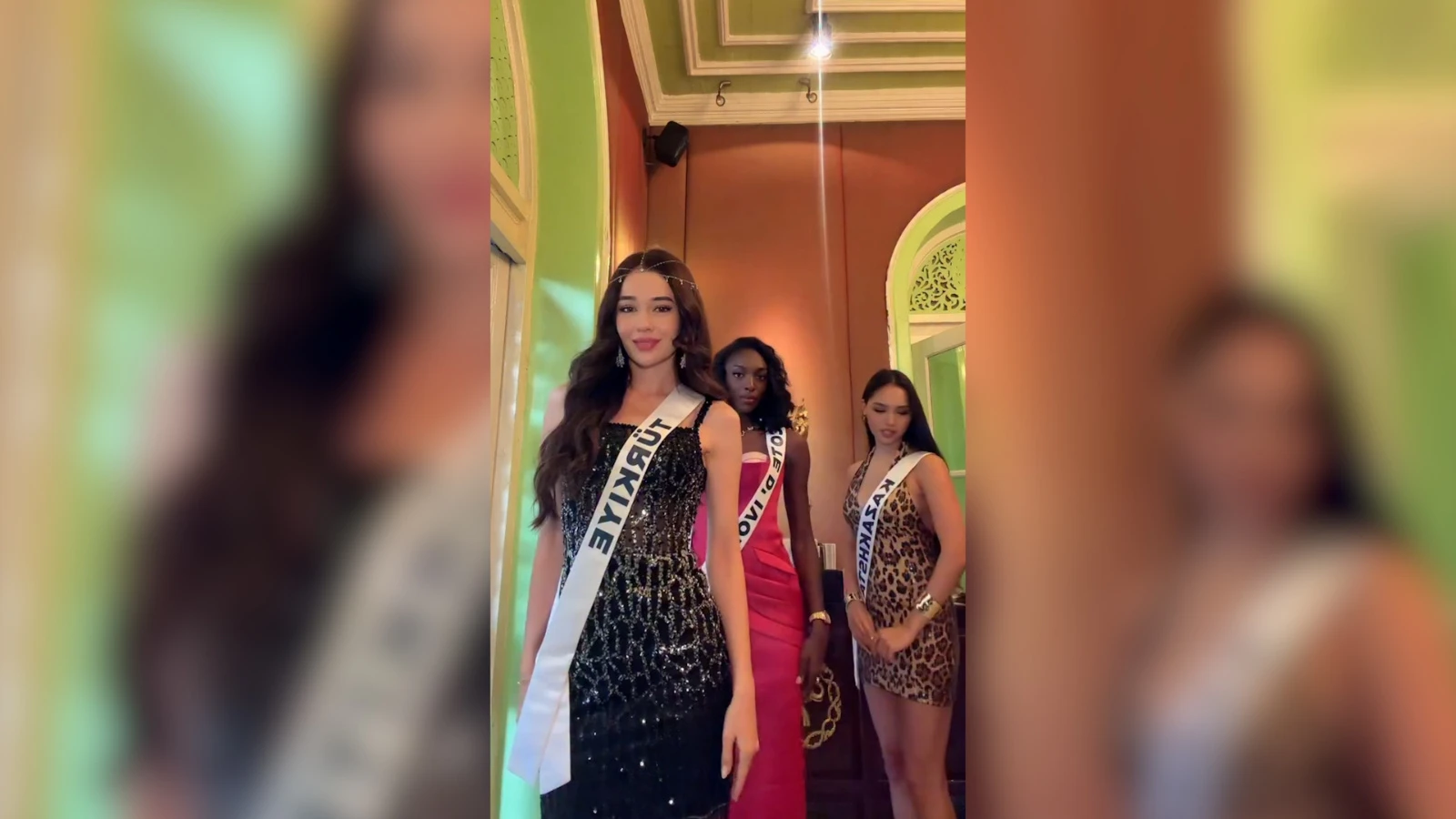 Miss Universe güzelleri Tarkan'ın şarkısıyla oynadı