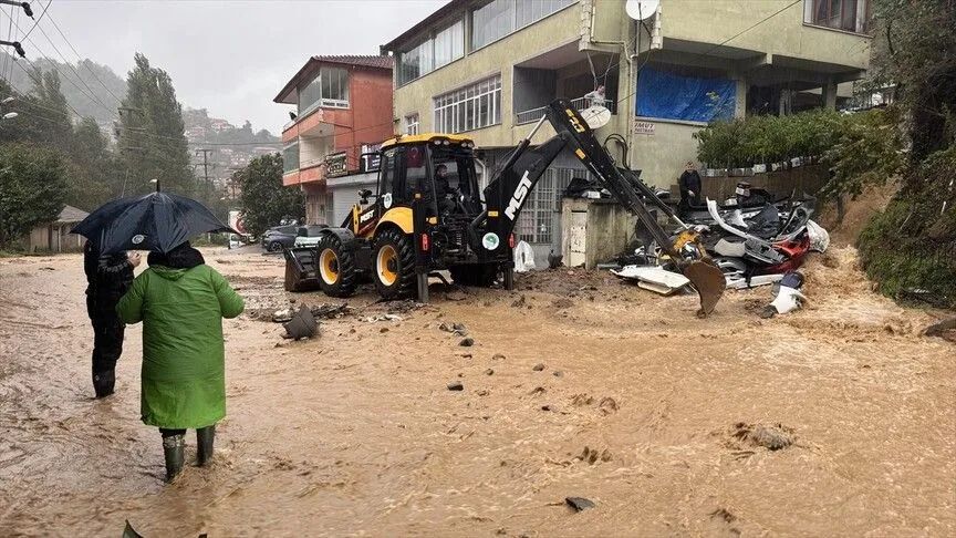 Zonguldak Ve Bartın'da Sağanak Etkili Oldu