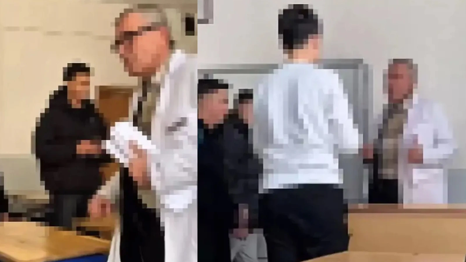 Lisede öğrencilerin skandal görüntüsü! Bakanlık harekete geçti