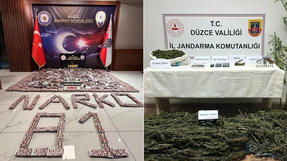 Düzce’de Narkotik Ve Kaçakçılık Operasyonu: 1 Tutuklama