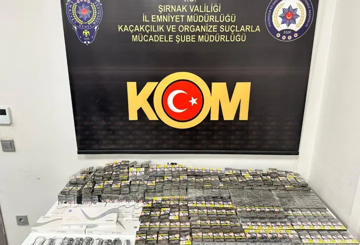 Şırnak'ta kaçakçılık operasyonlarında 41 gözaltı