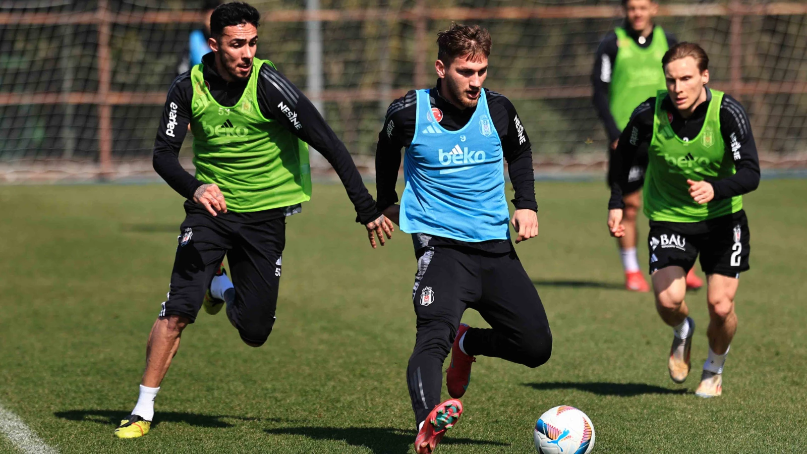 Beşiktaş, Gaziantep FK maçının hazırlıklarını sürdürdü