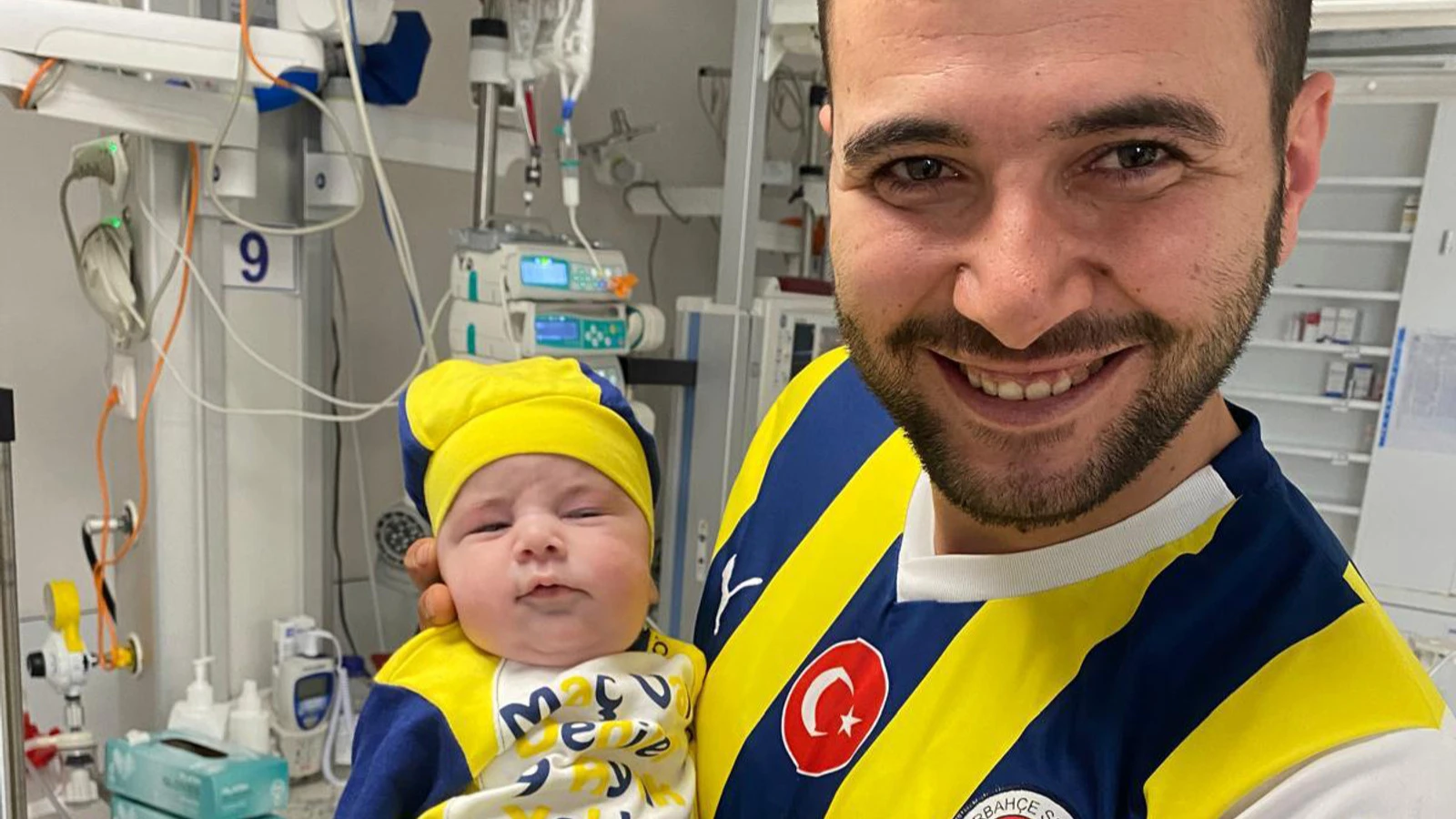 Konya'da acılı baba: Bebeğimizi ilk kez kucağımıza almıştık