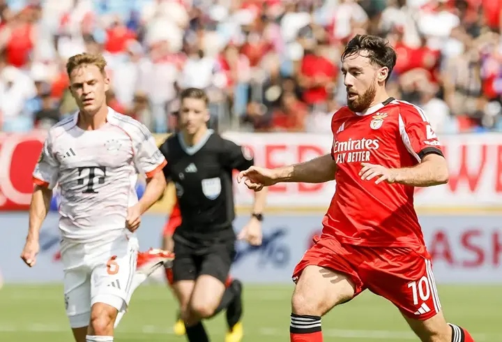 Benfica, Bayern Münih'i mağlup ederek grubu lider tamamladı