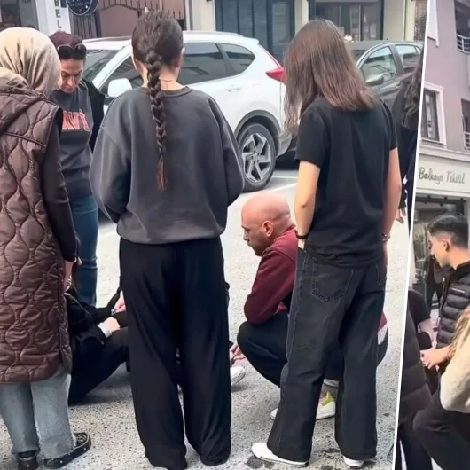 Ünlü Oyuncu Motosikletli Sürücüye Çarptı: Yaralı Gencin Başından Bir An Ayrılmadı