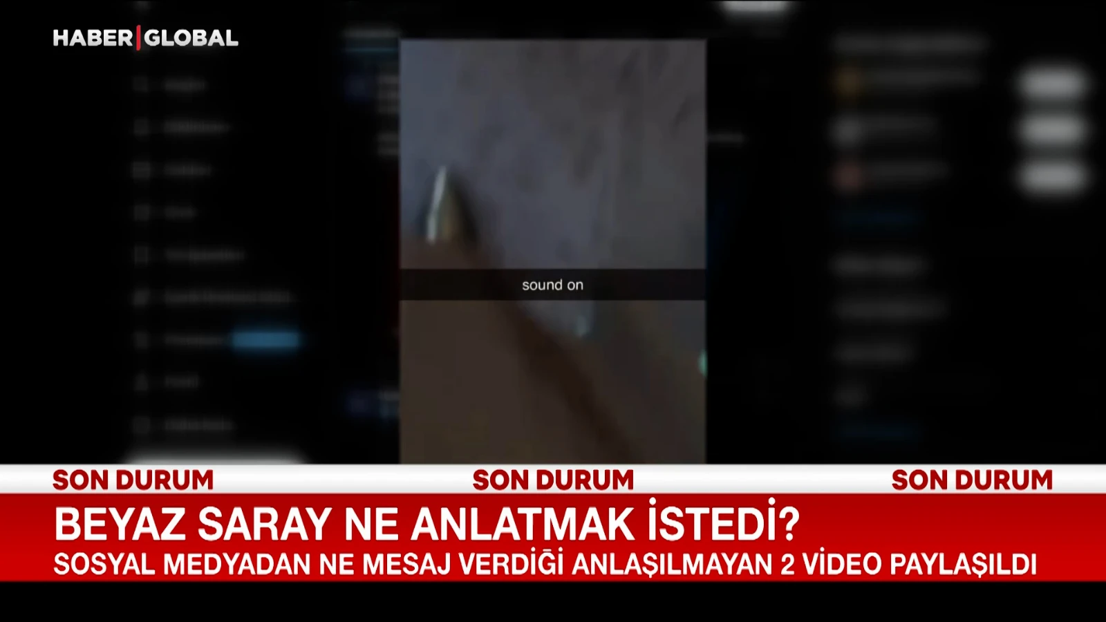 Beyaz Saray ne mesaj verdiği anlaşılmayan 2 video paylaştı