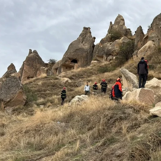 Kapadokya'da Peribacası Çöktü: Ölü Ve Yaralılar Var