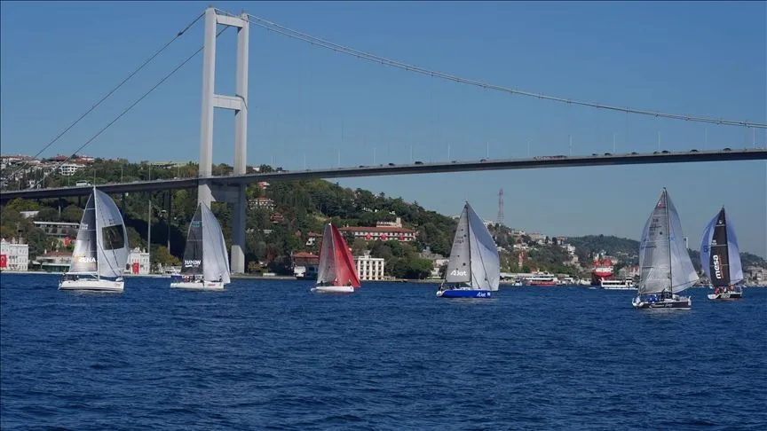 Cumhurbaşkanlığı 6. Uluslararası Yat Yarışları'nın İstanbul etabı başladı