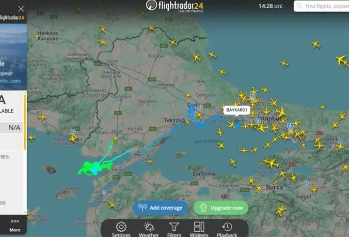 AKINCI TİHA ve Bayraktar TB2, İstanbul’da hasar tespiti yaptı