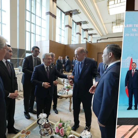 Cumhurbaşkanı Erdoğan’dan Türk Dünyası Liderleriyle Samimi Sohbet