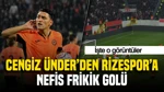 Cengiz Ünder'den Rizespor'a Nefis Frikik Golü: İşte O Görüntüler