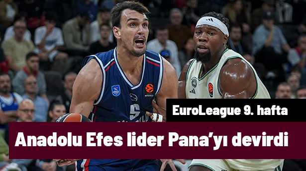 Anadolu Efes, Lider Panathinaikos'u Evinde Devirdi