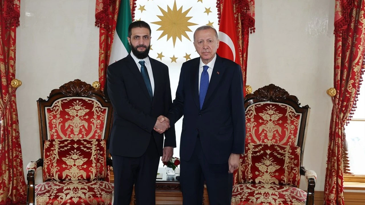Dolmabahçe'de Erdoğan-Şara zirvesi: Masada PKK/YPG, yaptırımlar ve İsrail saldırıları var