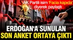 Erdoğan'a Sunulan Son Anket Ortaya Çıktı: Ak Parti'de Büyük Oy Kaybı