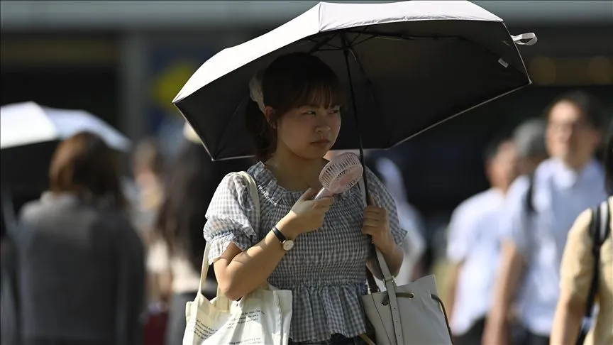 Japonya'da 41,2 dereceyle ülke tarihindeki en yüksek sıcaklık görüldü